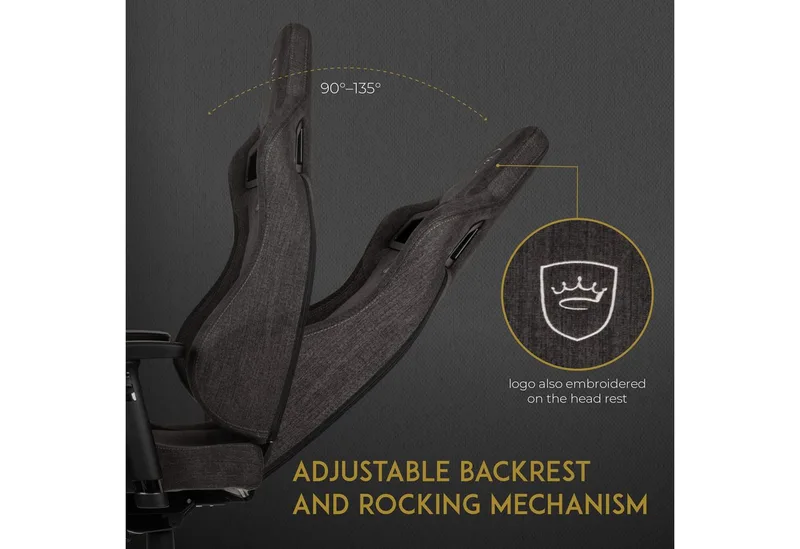 Gaming-Stuhl noblechairs EPIC TX Gaming Stuhl - anthrazit van noblechairs – cover 5 van 5