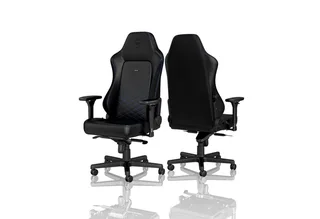 HERO Series gamestoel - zwart/blauw van noblechairs, Blauw, Zwart – cover 3 van 5