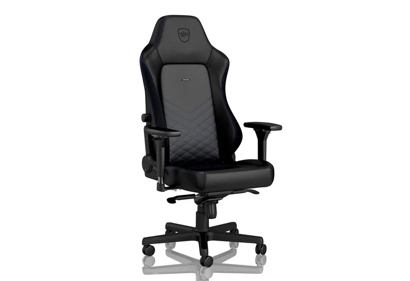 HERO Series gamestoel - zwart/blauw van noblechairs, Blauw, Zwart – cover 1 van 5