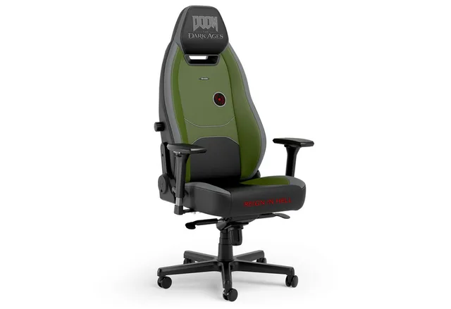 Gaming-Stuhl noblechairs LEGEND Gaming Stuhl - DOOM: The Dark Ages Edition