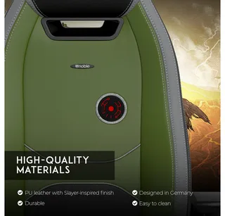 Gaming-Stuhl noblechairs LEGEND Gaming Stuhl - DOOM: The Dark Ages Edition van noblechairs, DOOM: The Dark Ages Edition – cover 4 van 5