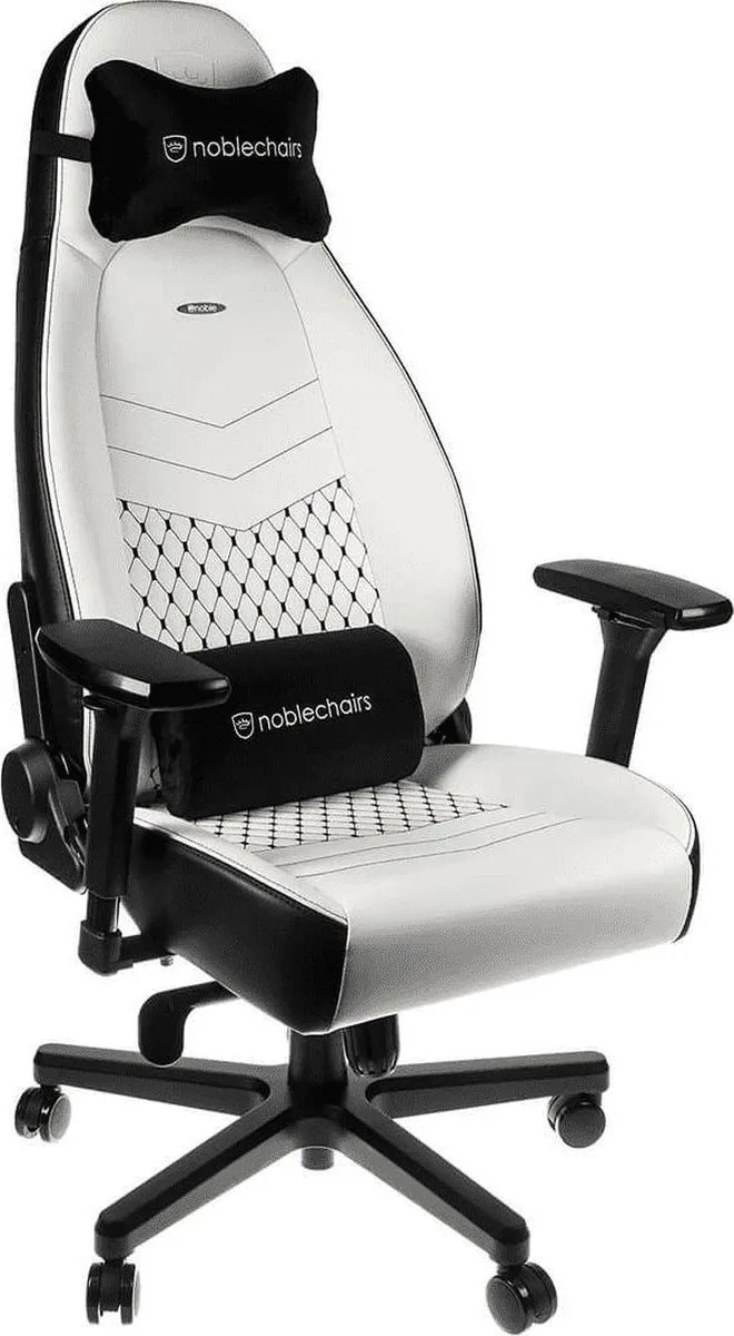 ICON - Gaming Stoel - Zwart/Wit by noblechairs, Black – cover
