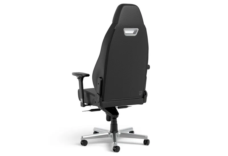 Legend gamestoel silver limited edition van noblechairs, Zwart – cover 4 van 5