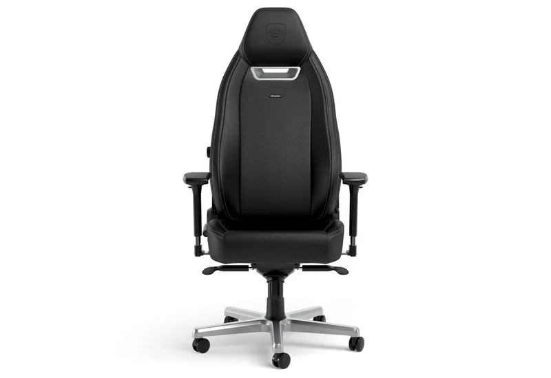 Legend gamestoel silver limited edition van noblechairs, Zwart – cover 2 van 5