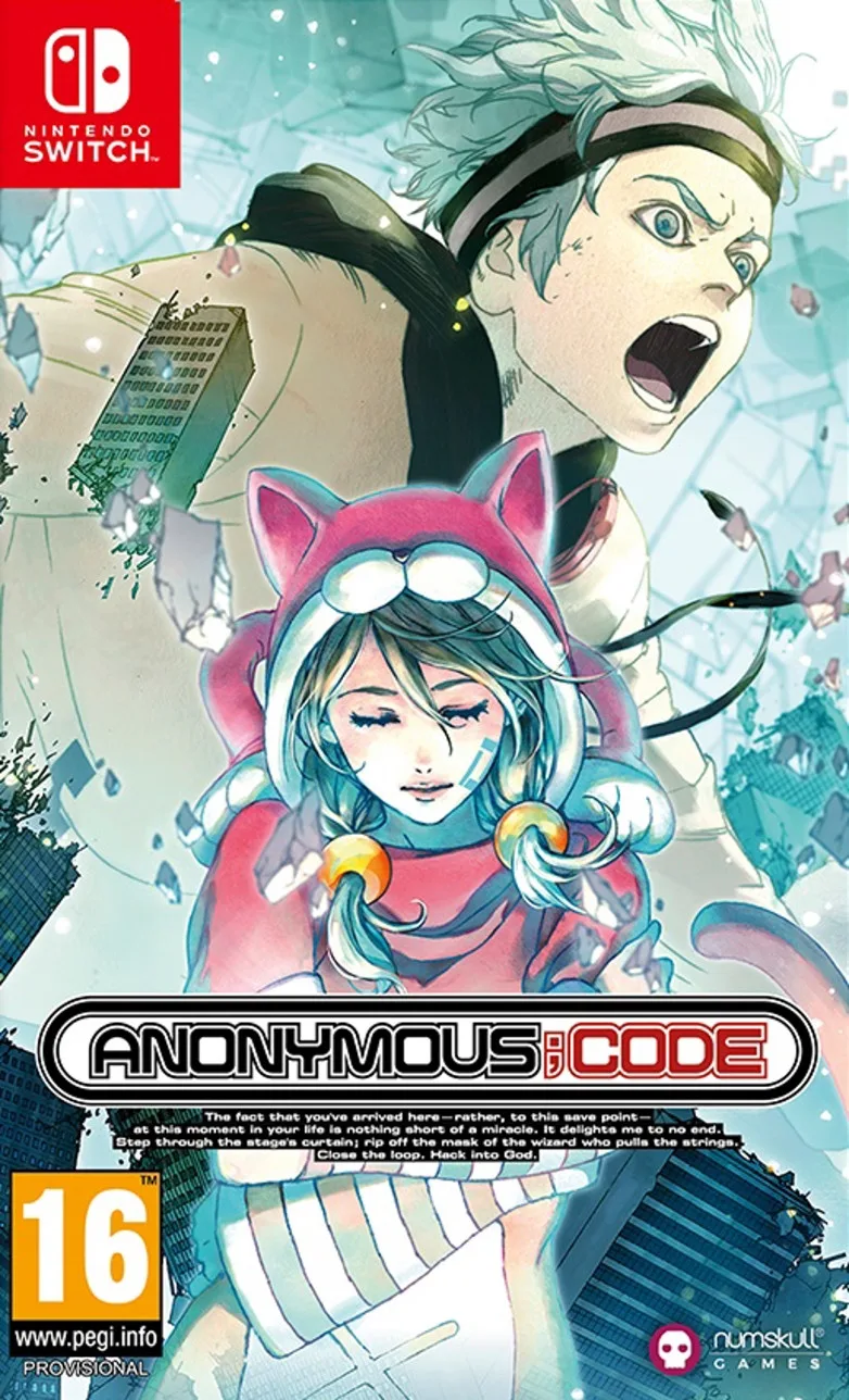 ANONYMOUS;CODE - Launch Edition van Numskull Games, Nintendo Switch – cover
