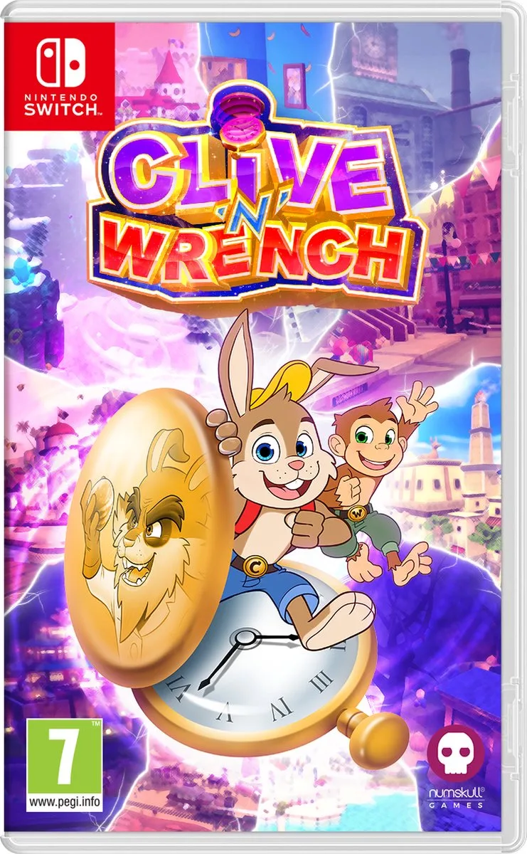 Clive 'N' Wrench by Numskull Games, Nintendo Switch – cover