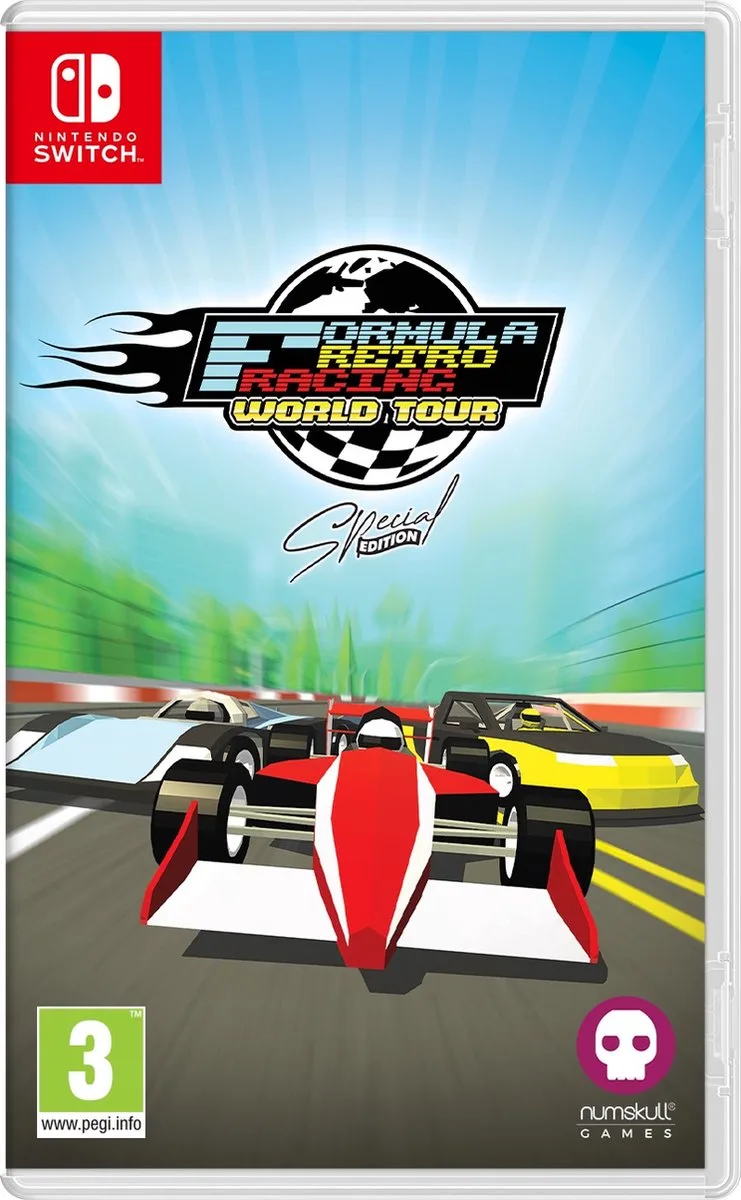 Formula Retro Racing: World Tour - Special Edition de Numskull Games, Nintendo Switch – jaquette