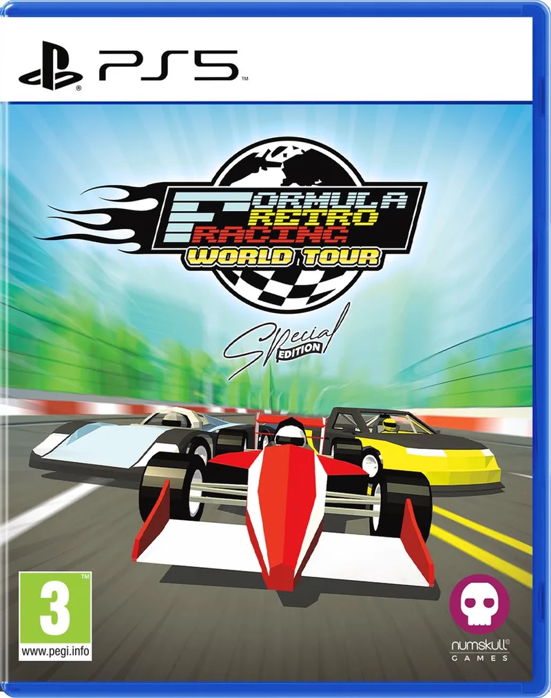 Formula Retro Racing: World Tour - Special Edition van Numskull Games, PS5 – cover