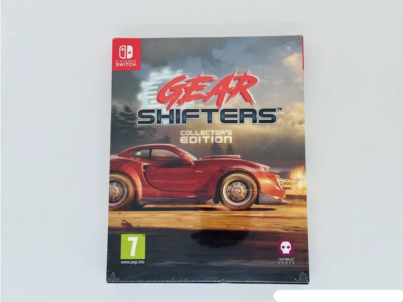 Gearshifters Collector's Edition van Numskull Games, Nintendo Switch – cover