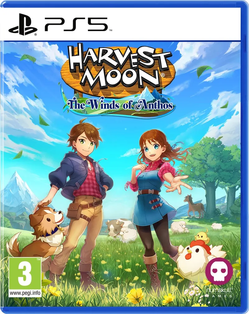 Harvest Moon: The Winds of Anthos de Numskull Games, PS5 – jaquette