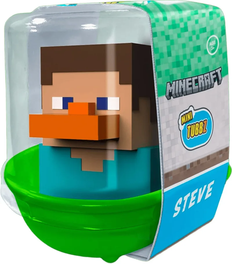Minecraft Mini Tubbz - Steve de Numskull Games – jaquette