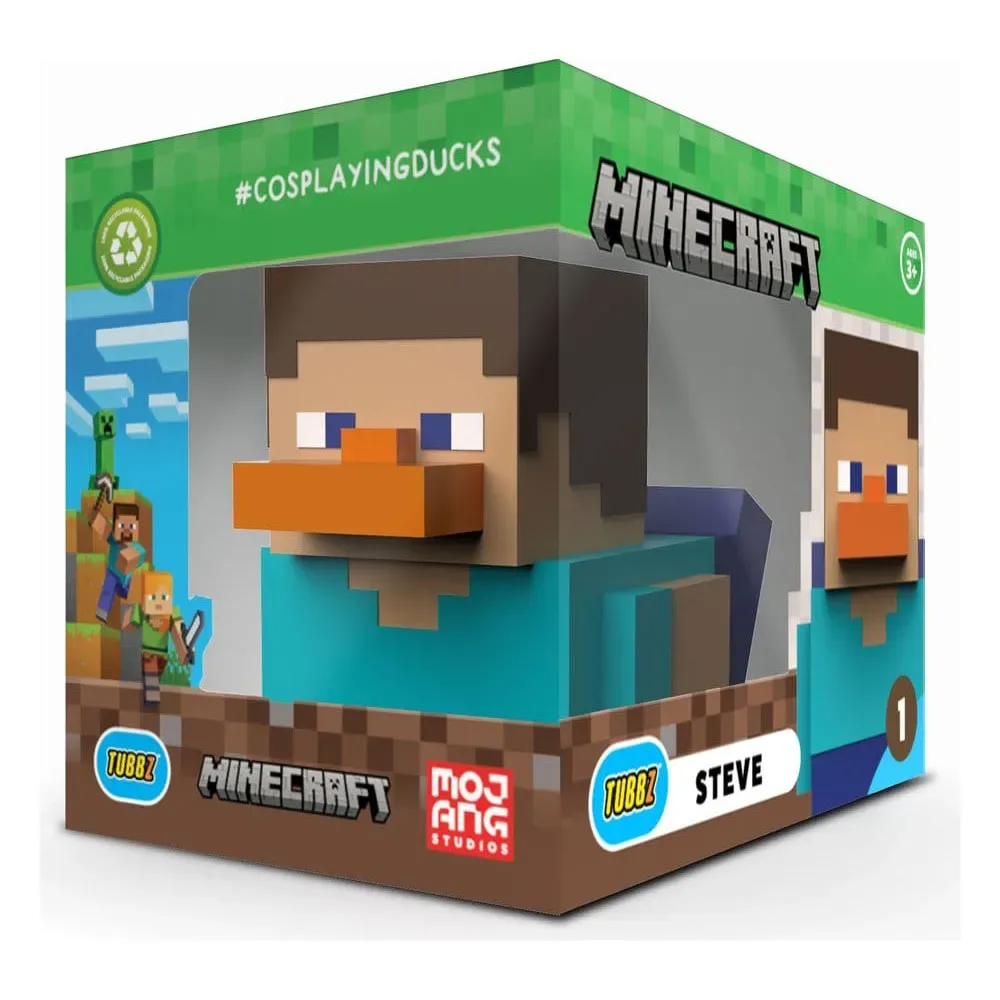 Numskull Minecraft Tubbz Steve Figur 10 Cm fra Numskull Games – cover