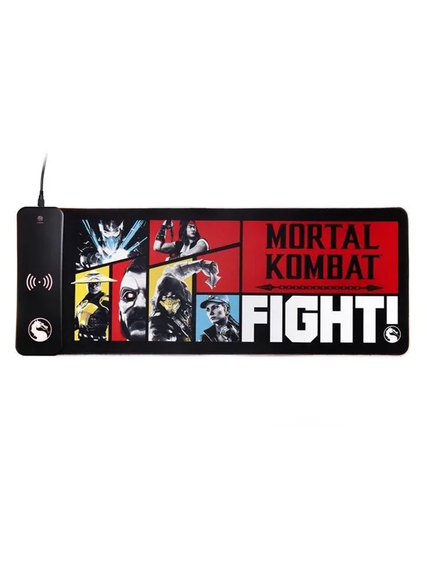 Mortal Kombat XL RGB Gaming Mat with 15W Wireless Charger by Numskull Games – cover