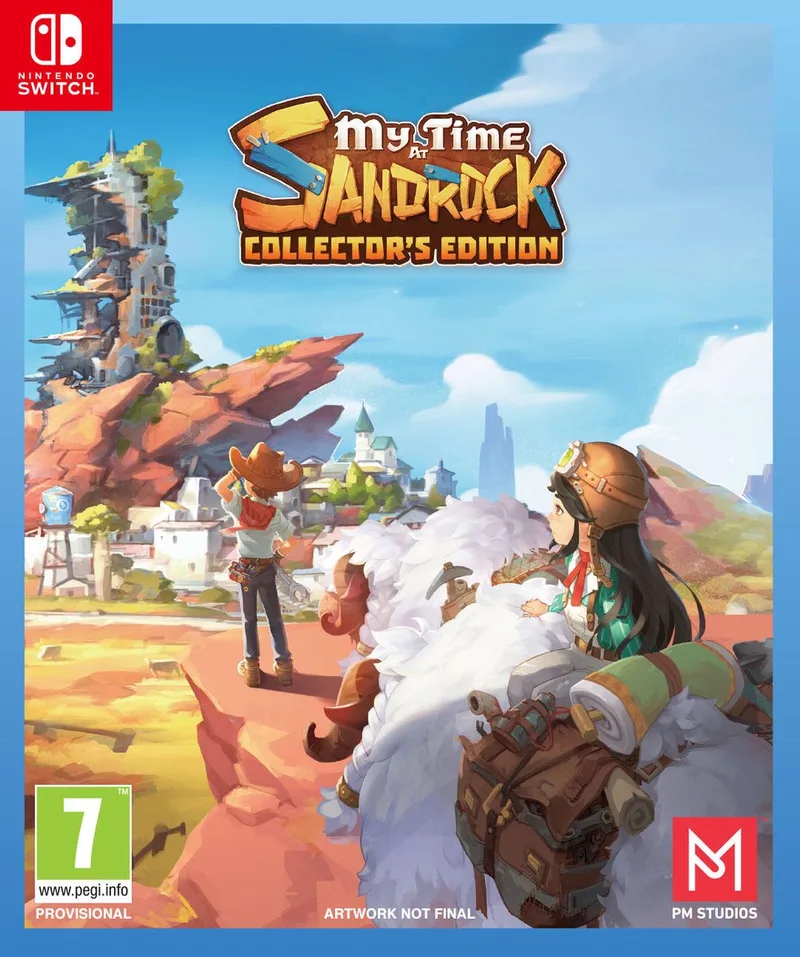My Time at Sandrock Collector's Edition van Numskull Games, Nintendo Switch – cover