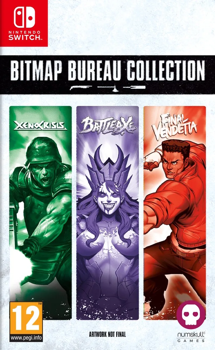 NSW Bitmap Bureau Collection ( Xeno Crisis,Battle Axe, F.Vendetta) by Numskull Games, Nintendo Switch – cover
