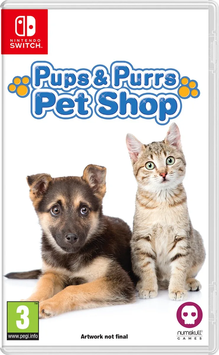 Pups & Purrs Pet Shop van Numskull Games, Nintendo Switch – cover