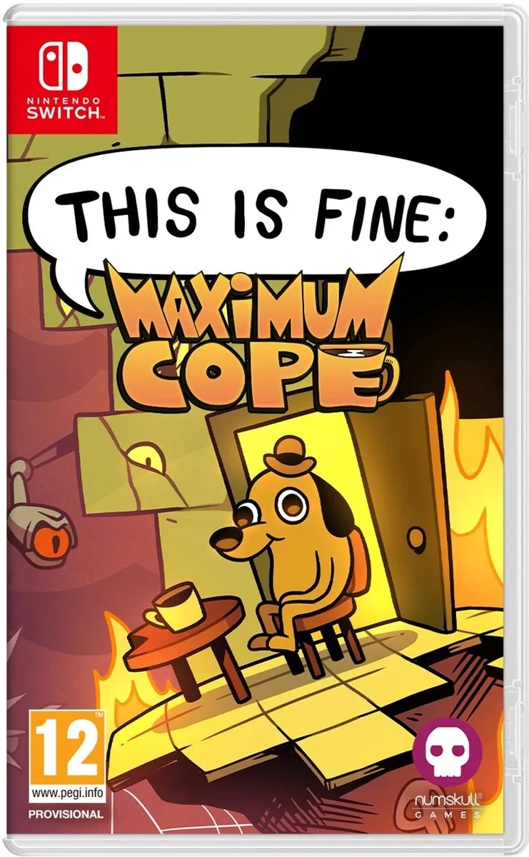 This is Fine Maximum Cope van Numskull Games, Nintendo Switch – cover