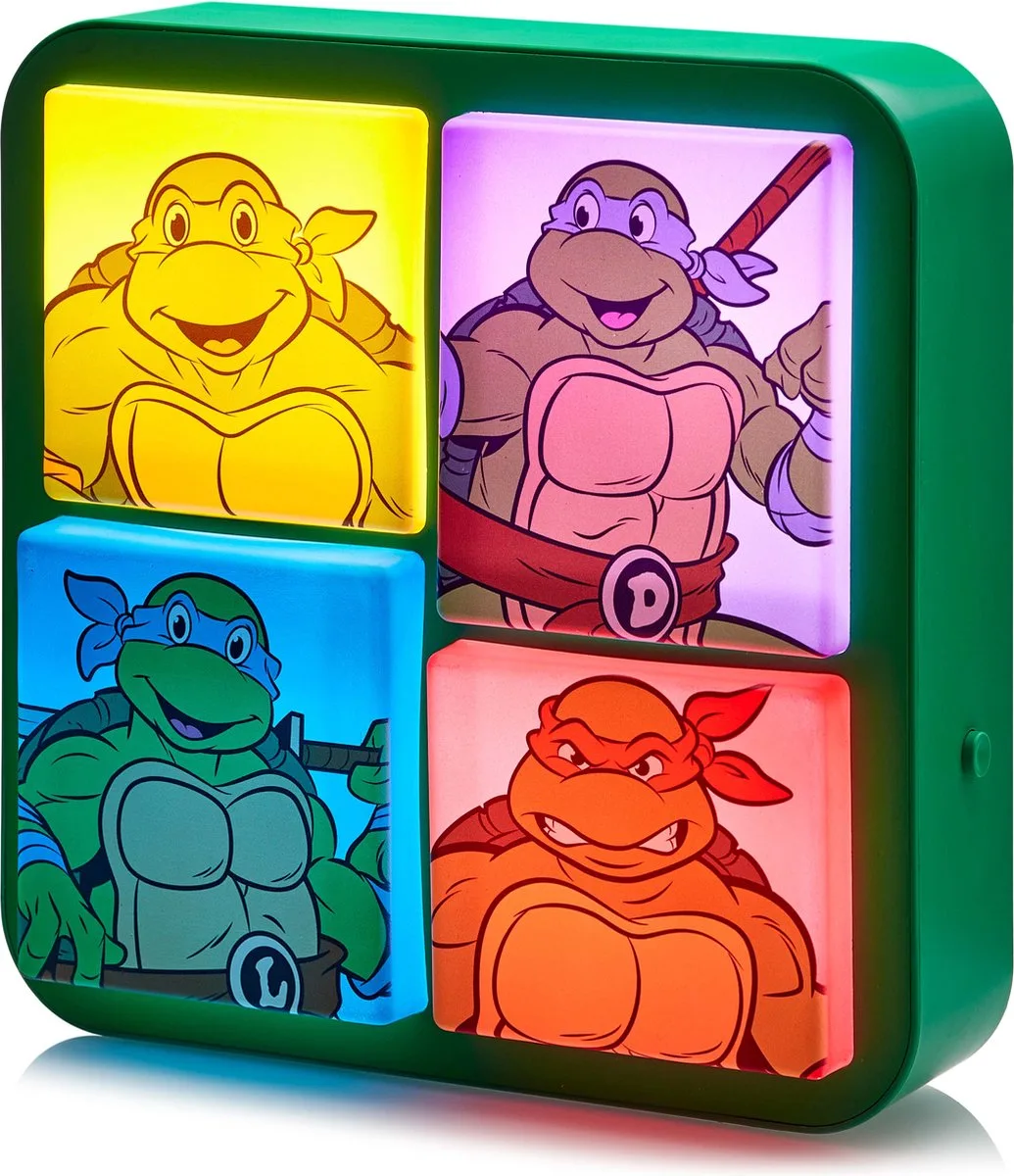 Tischlampe Teenage Mutant Ninja Turtles 3D van Numskull Games – cover
