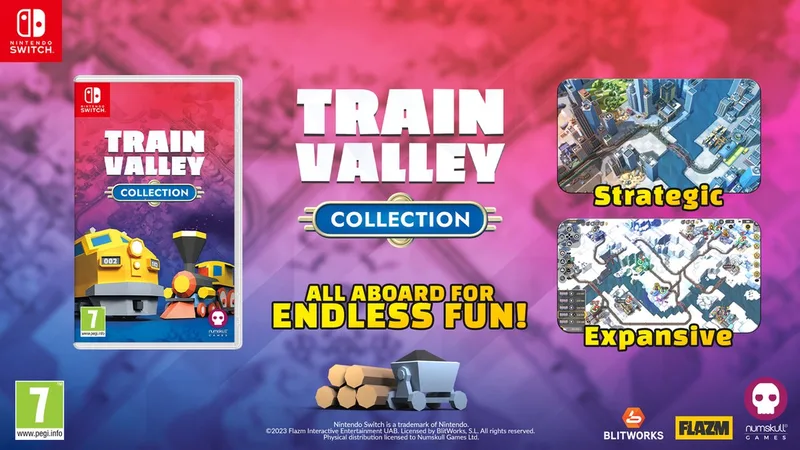 Train Valley Collection by Numskull Games, Nintendo Switch – cover