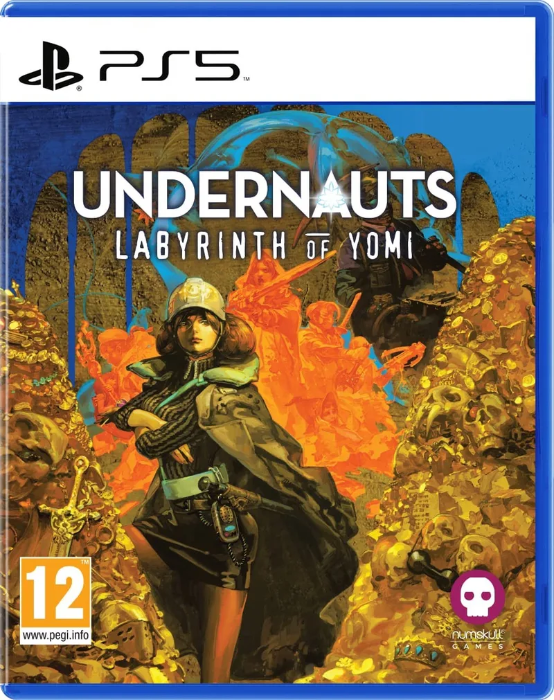 Undernauts: Labyrinth of Yomi van Numskull Games, PS5 – cover