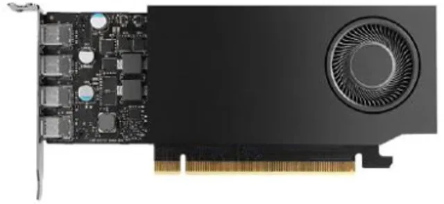 RTX A1000 - Grafische kaart RTX A1000 - 8 GB GDDR6 - PCIe 4.0 x8 laag profiel - 4 x Mini DisplayPort