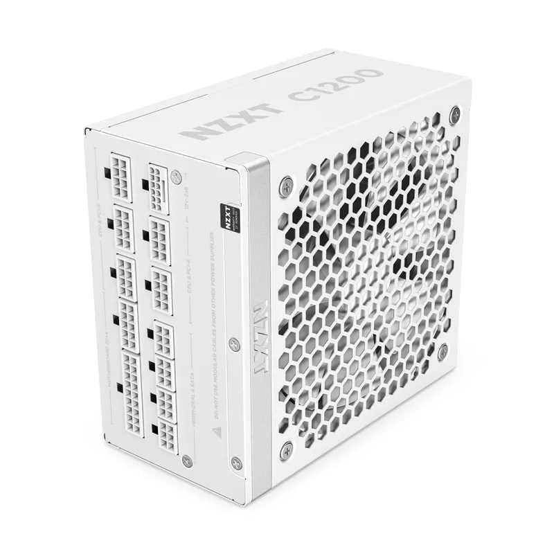 C1200 Gold White - Voeding van NZXT – cover