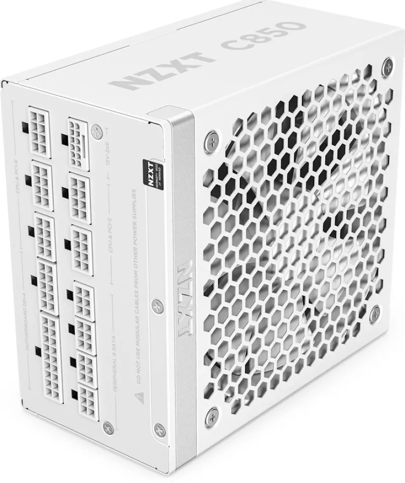 C850 Gold White - Voeding van NZXT – cover