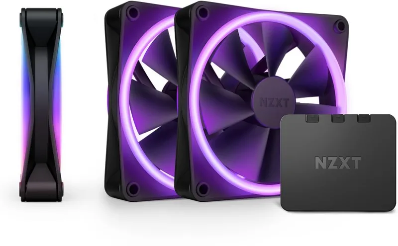 F120 RGB Duo Black Triple Pack - Ventilator van NZXT – cover