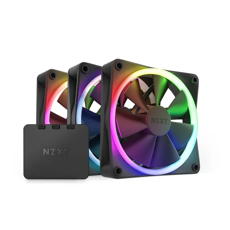 F120RGB Triple Pack Black - Ventilator by NZXT – cover