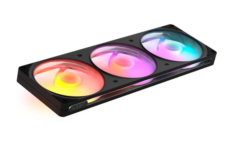 F360 RGB (2026) Black - Ventilator de NZXT – jaquette