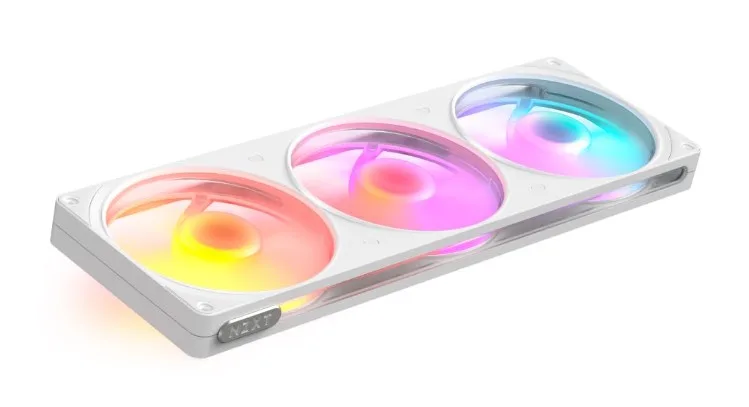 F360 RGB (2026) White - Ventilator by NZXT – cover