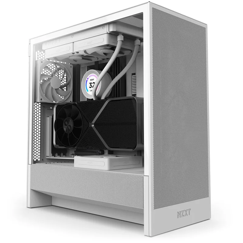 H5 Flow (2024) White - Behuizing de NZXT – jaquette