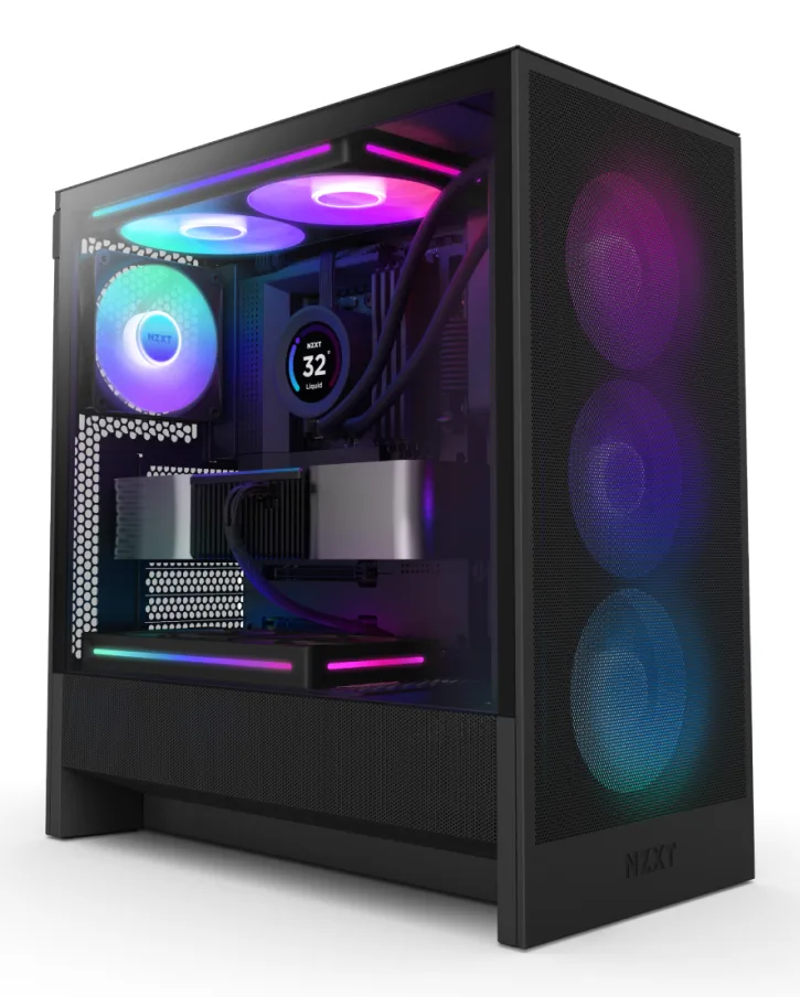 H5 Flow RGB (2024) Black - Behuizing by NZXT – cover