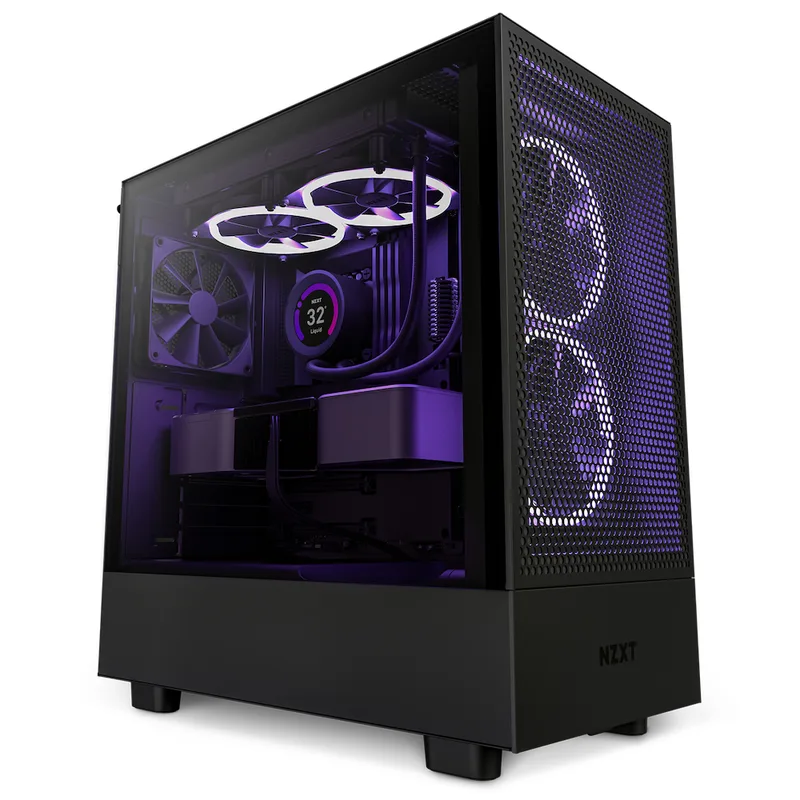 H5 Flow RGB Black - Behuizing by NZXT – cover