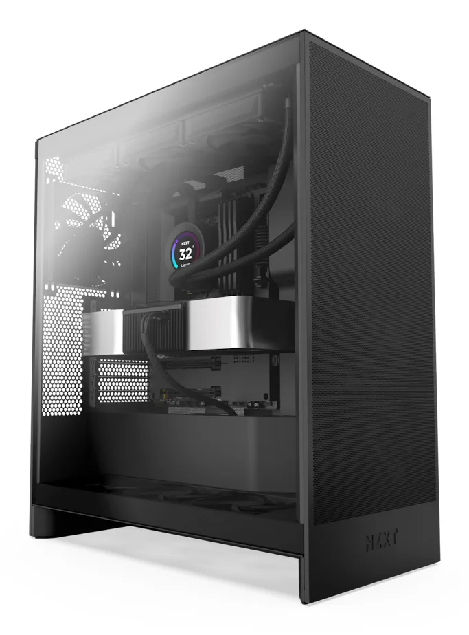 H7 Flow 2024 Black - Behuizing van NZXT – cover