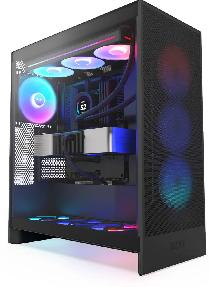 H7 Flow (2024) RGB Black - Behuizing de NZXT – jaquette