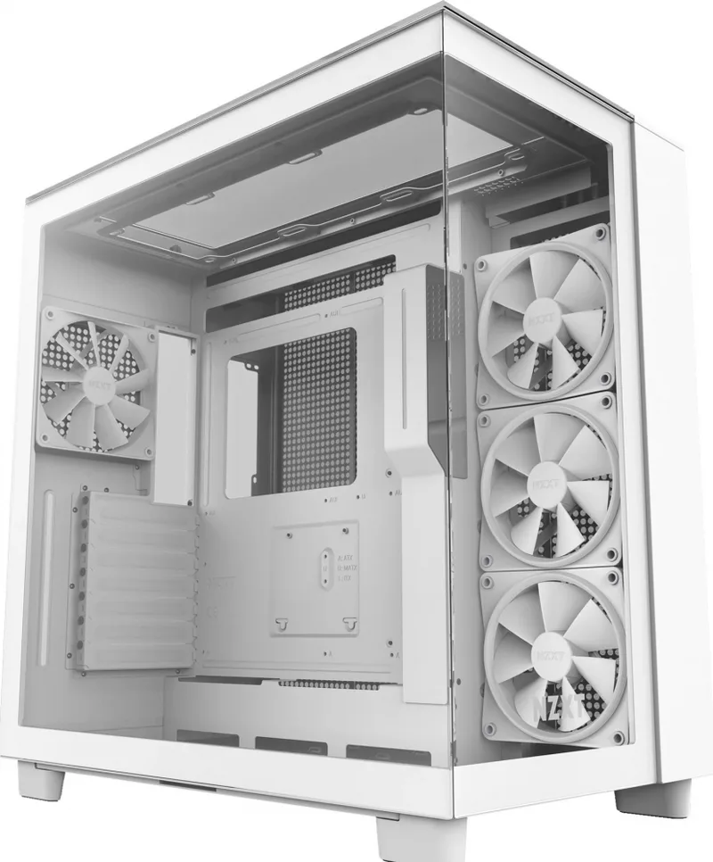 H9 Elite White - Midtowermodel van NZXT – cover