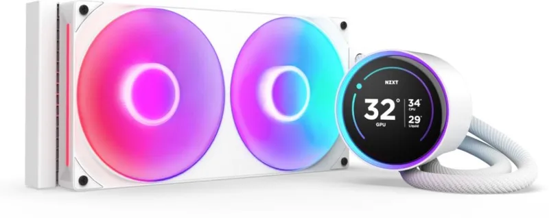 Kraken Elite 280 RGB 2024 White - Waterkoeler de NZXT – jaquette