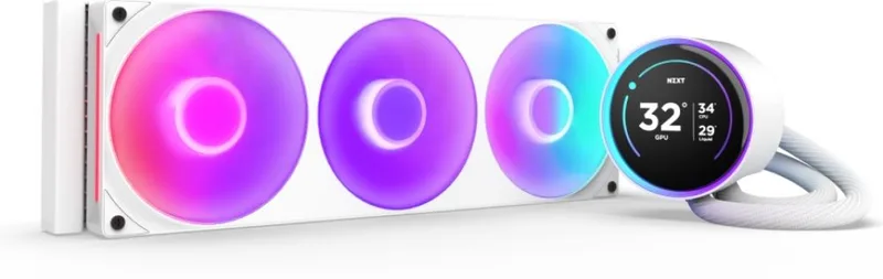 Kraken Elite 360 RGB 2024 White - Waterkoeler by NZXT – cover