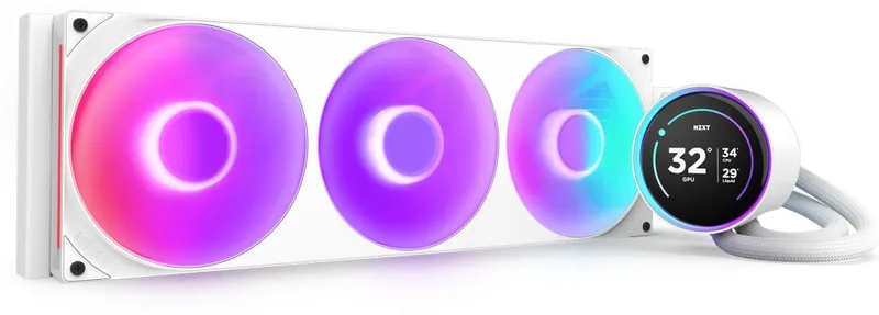 Kraken Elite RGB 420 White - Waterkoeler by NZXT – cover