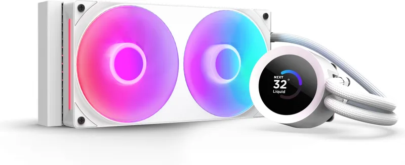 Kraken Plus RGB 240 White - Waterkoeler by NZXT – cover