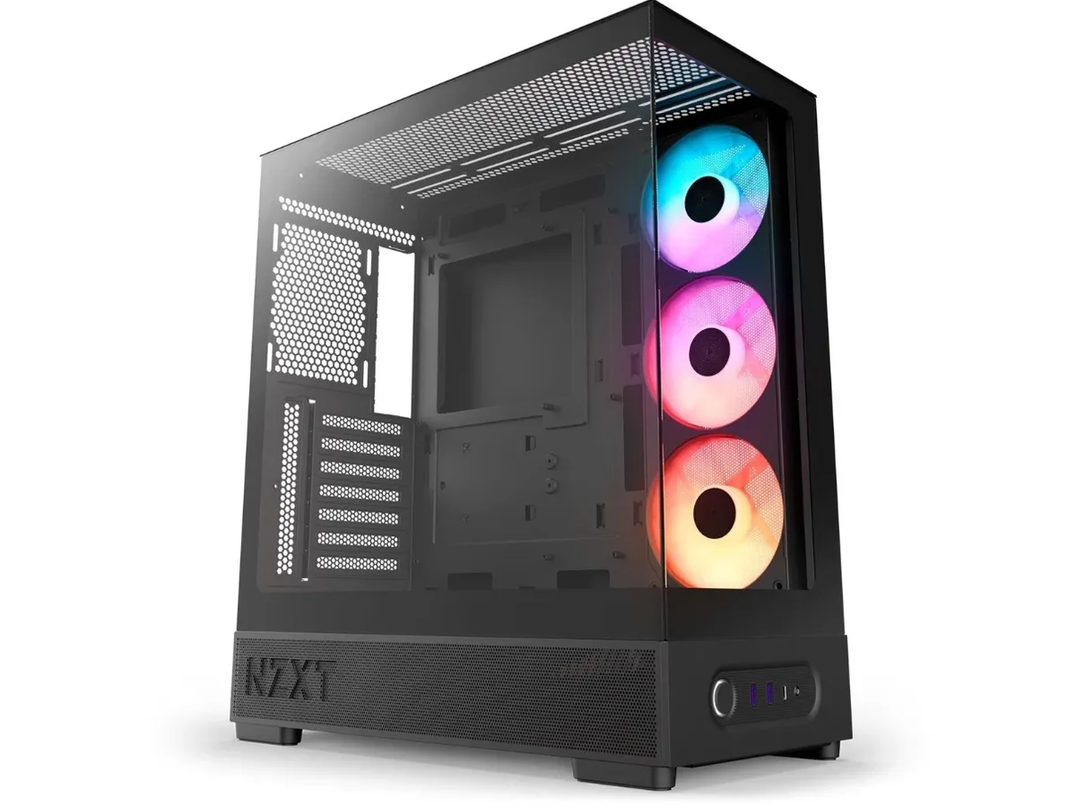 S5 RGB (2026) Black - Behuizing från NZXT – omslag