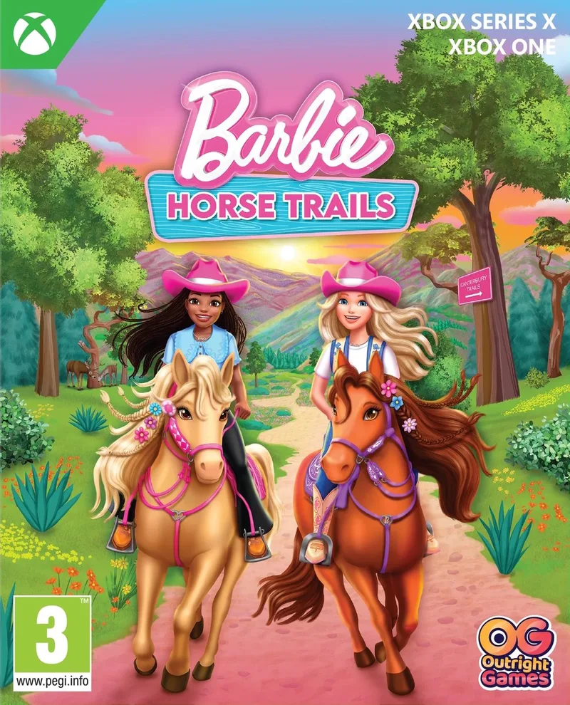 Barbie Horse Trails by Outright Games, Xbox Series X | S – cover