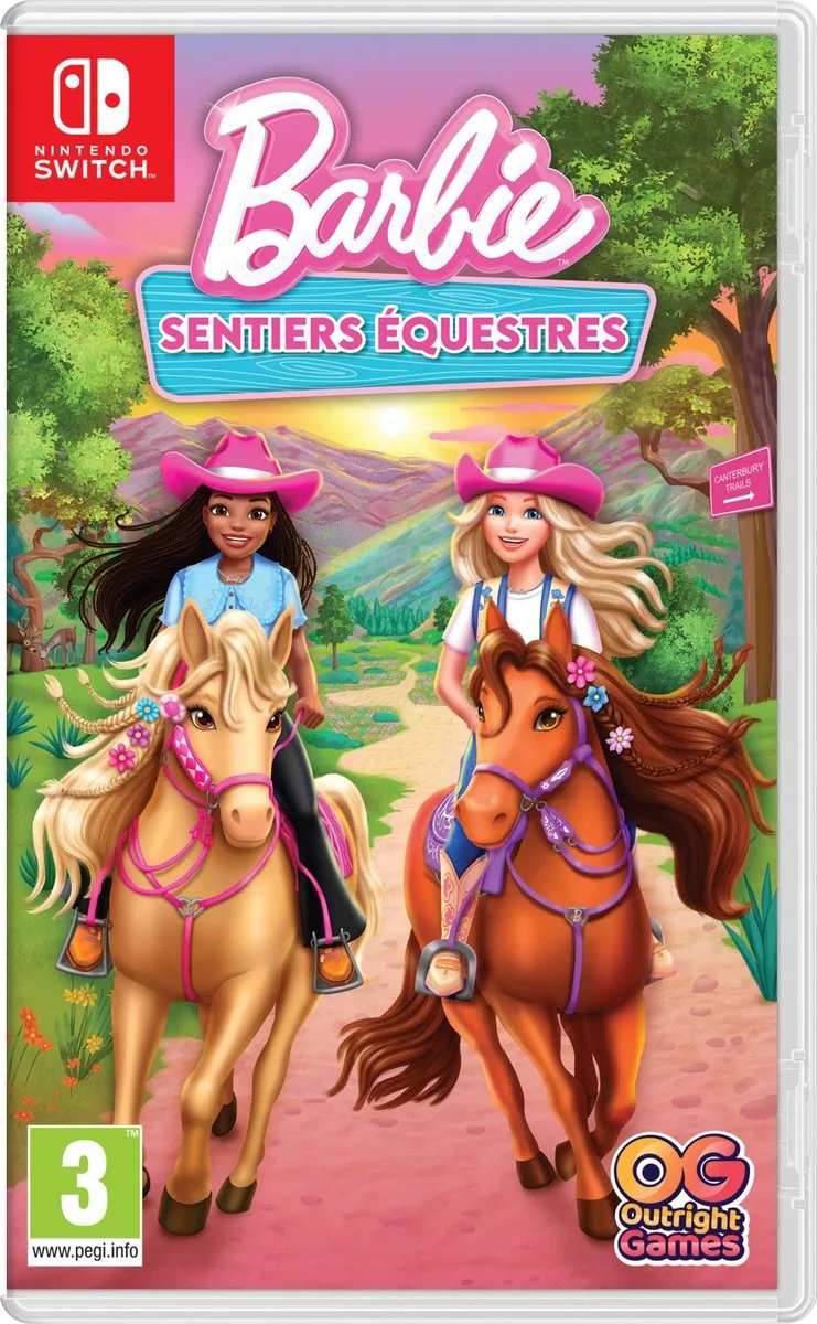 Barbie Sentiers Equestres by Outright Games, Nintendo Switch – cover