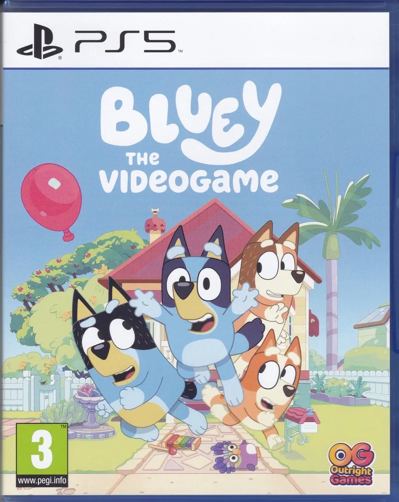 Bluey: The Videogame van Outright Games, PS5 – cover