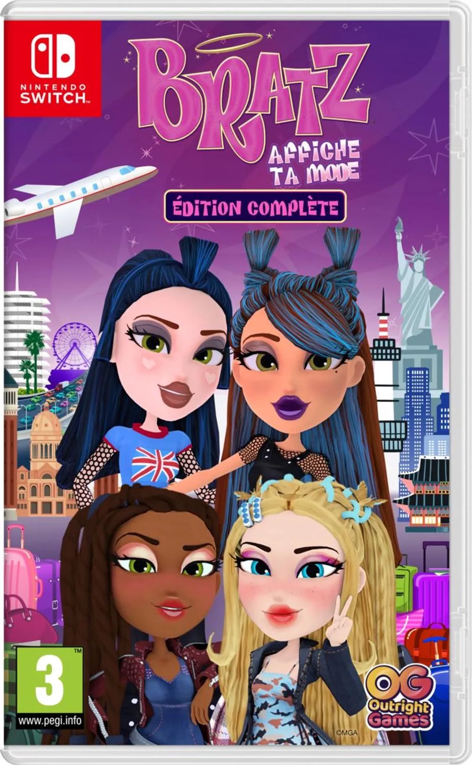 Bratz: Affiche Ta Mode Edition Complete de Outright Games, Nintendo Switch – jaquette