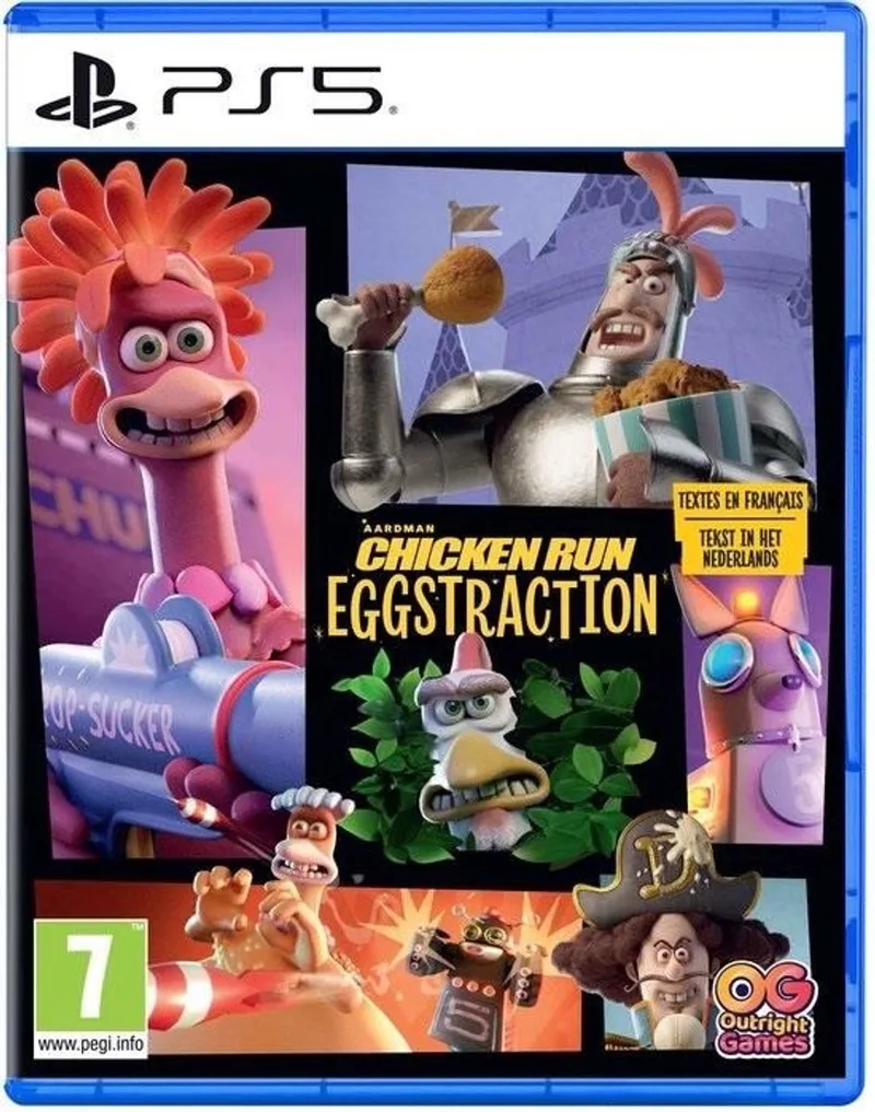 Chicken Run: Eggstraction van Outright Games, PS5 – cover