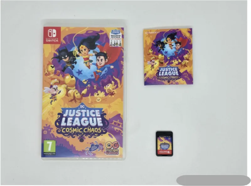 DC's Justice League: Cosmic Chaos van Outright Games, Nintendo Switch – cover