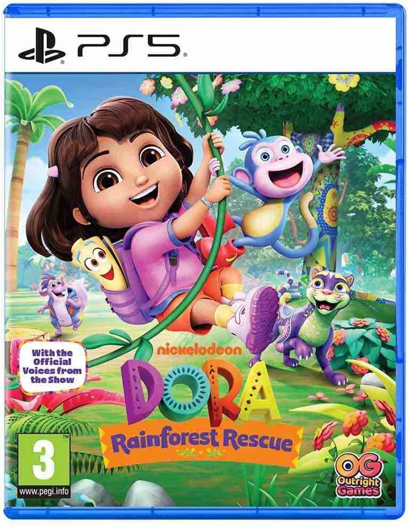 Dora™: Rainforest Rescue van Outright Games, PS5 – cover