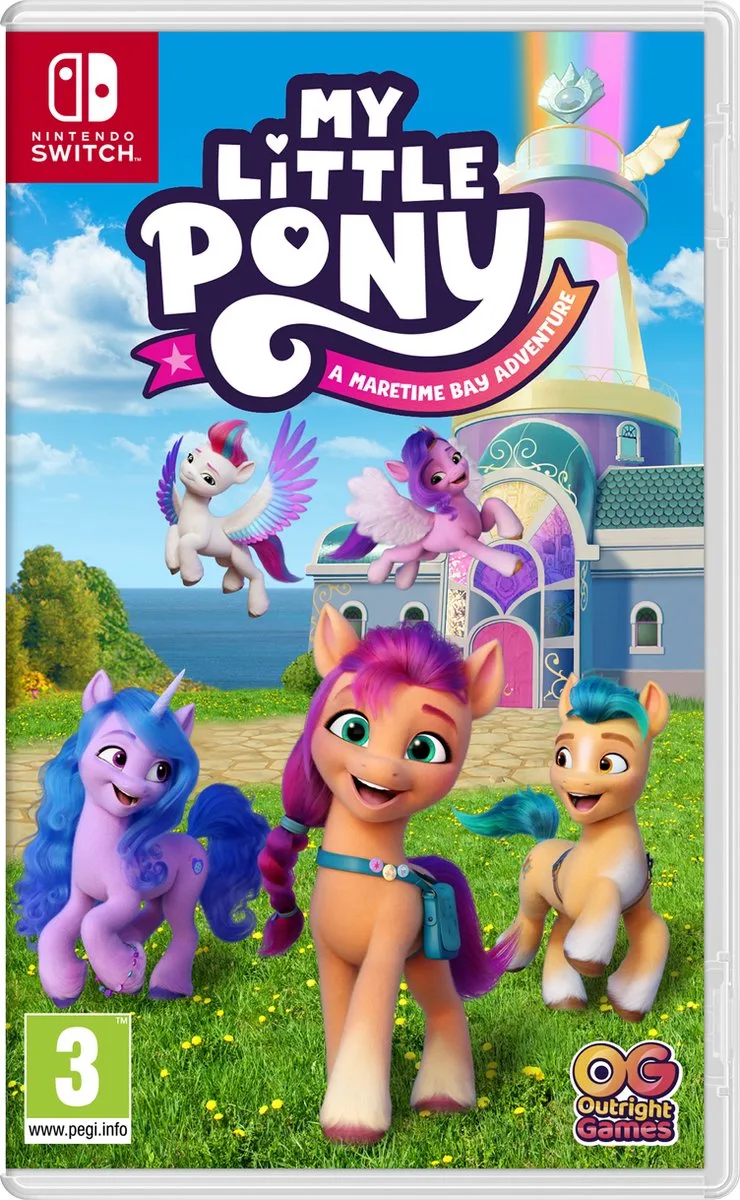 My Little Pony: A Maretime Bay Adventure van Outright Games, Nintendo Switch – cover